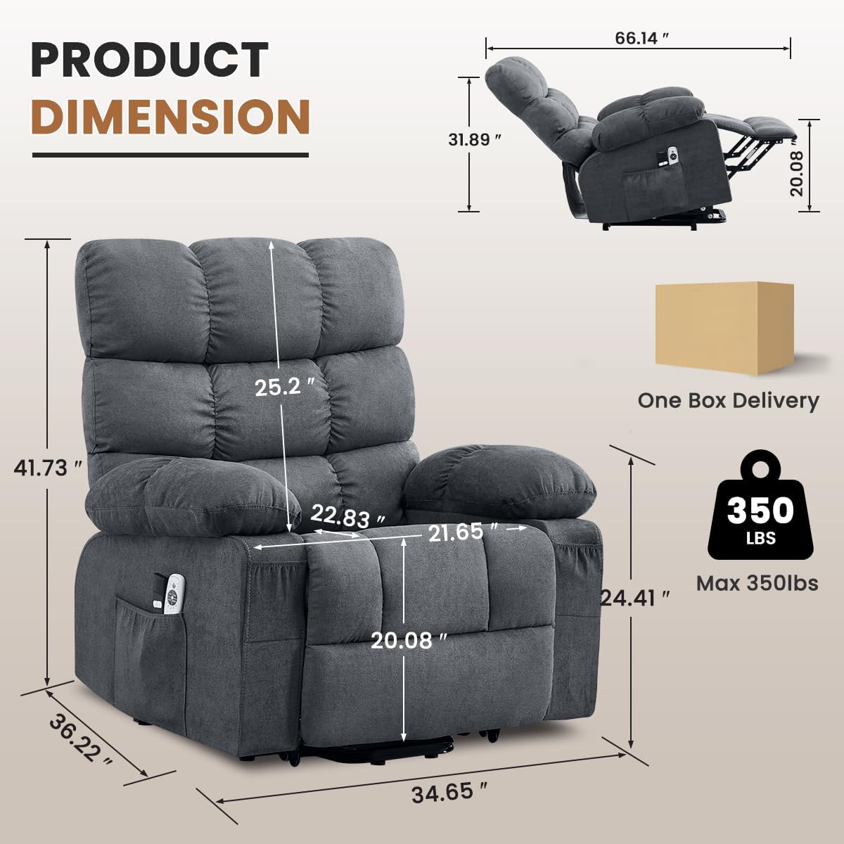 Power Lift Recliner Chair for  - огляд і ціна Heavy Equipment Lift