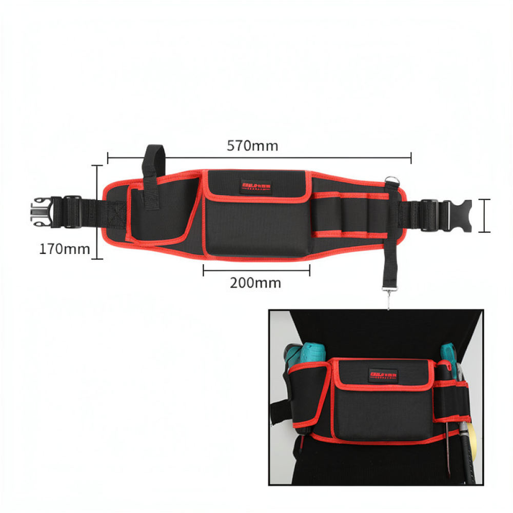 Wear Resistant Tool Belt Pouch - огляд і ціна Heavy Equipment Electrician