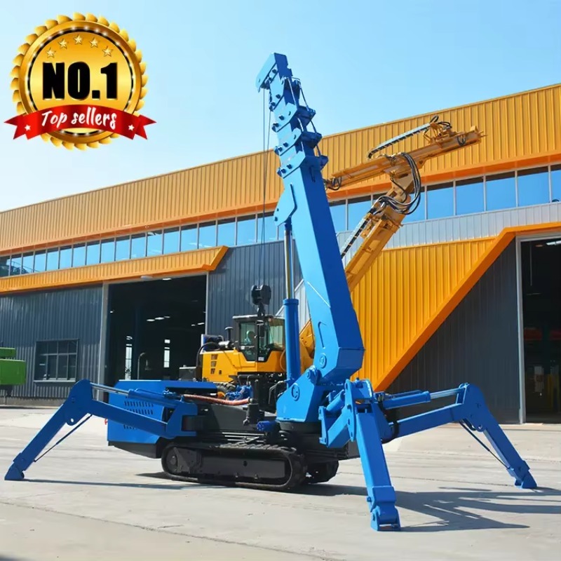 8T Hydraulic Spider Crane Heav - огляд і ціна Heavy Equipment Lift